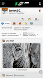 Mobile Screenshot of jamesjr2.deviantart.com