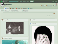 Tablet Screenshot of photomushn.deviantart.com