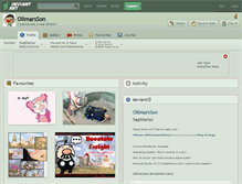 Tablet Screenshot of olimarsson.deviantart.com