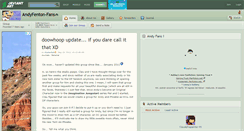 Desktop Screenshot of andyfenton-fans.deviantart.com