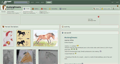 Desktop Screenshot of mustangdreams.deviantart.com