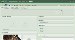 Desktop Screenshot of lestia.deviantart.com