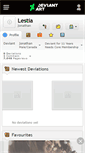 Mobile Screenshot of lestia.deviantart.com