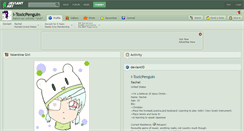 Desktop Screenshot of i-toxicpenguin.deviantart.com