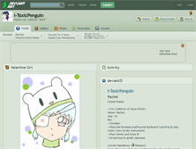 Tablet Screenshot of i-toxicpenguin.deviantart.com