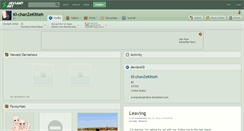 Desktop Screenshot of ki-chanzekitteh.deviantart.com