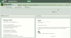 Desktop Screenshot of kahea-wolfess.deviantart.com