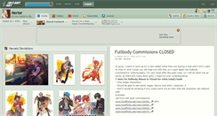 Desktop Screenshot of nerior.deviantart.com