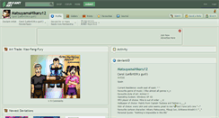 Desktop Screenshot of matsuyamahikaru12.deviantart.com