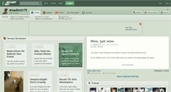 Desktop Screenshot of dreadlord175.deviantart.com