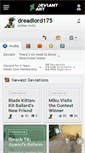 Mobile Screenshot of dreadlord175.deviantart.com
