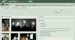Desktop Screenshot of clindian.deviantart.com