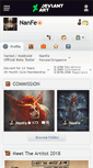 Mobile Screenshot of nanfe.deviantart.com