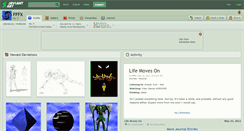 Desktop Screenshot of fffx.deviantart.com