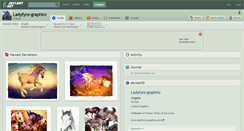 Desktop Screenshot of ladyfyre-graphics.deviantart.com