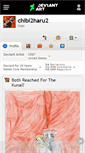 Mobile Screenshot of chibi2haru2.deviantart.com