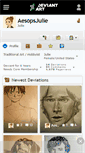 Mobile Screenshot of aesopsjulie.deviantart.com