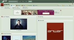 Desktop Screenshot of anwar-92.deviantart.com