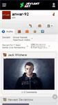 Mobile Screenshot of anwar-92.deviantart.com