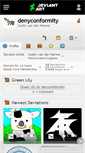 Mobile Screenshot of denyconformity.deviantart.com