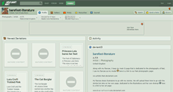 Desktop Screenshot of barefoot-literature.deviantart.com
