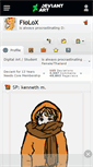 Mobile Screenshot of fiolox.deviantart.com