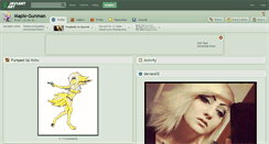 Desktop Screenshot of maple-gunman.deviantart.com