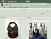 Tablet Screenshot of everydaystock.deviantart.com
