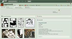 Desktop Screenshot of dragondream08.deviantart.com