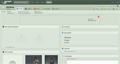 Desktop Screenshot of koranus.deviantart.com