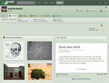 Tablet Screenshot of martavaneck.deviantart.com
