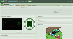 Desktop Screenshot of meikodis.deviantart.com