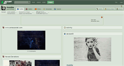 Desktop Screenshot of muszka.deviantart.com