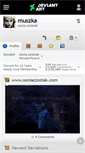Mobile Screenshot of muszka.deviantart.com