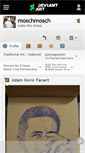 Mobile Screenshot of moschmosch.deviantart.com