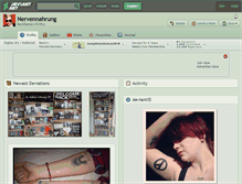Tablet Screenshot of nervennahrung.deviantart.com