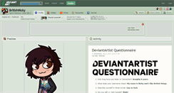 Desktop Screenshot of britishnicky.deviantart.com
