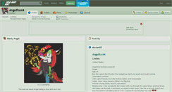 Desktop Screenshot of angelfox44.deviantart.com