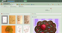 Desktop Screenshot of cha0zgallant.deviantart.com