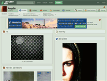 Tablet Screenshot of anyahh.deviantart.com