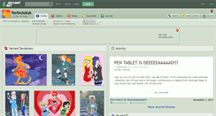 Desktop Screenshot of perfectokat.deviantart.com