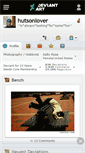 Mobile Screenshot of hutsonlover.deviantart.com