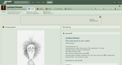 Desktop Screenshot of cptalbertwesker.deviantart.com