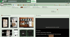 Desktop Screenshot of motion-attack.deviantart.com
