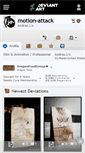 Mobile Screenshot of motion-attack.deviantart.com