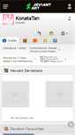 Mobile Screenshot of konatatan.deviantart.com