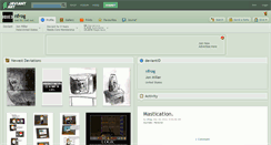 Desktop Screenshot of nfrog.deviantart.com