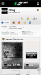 Mobile Screenshot of nfrog.deviantart.com