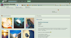 Desktop Screenshot of mephistos-messenger.deviantart.com