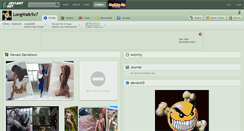 Desktop Screenshot of longwalk9x7.deviantart.com